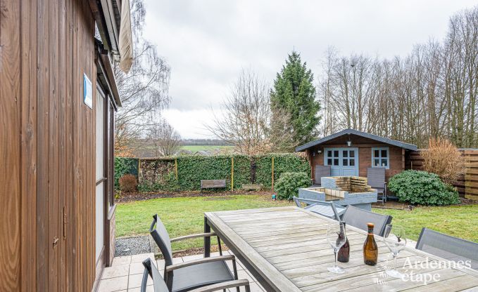 Modernes und komfortables Chalet in Tenneville f�r vier Personen - mit Sauna, privatem Garten und N�he zu Saint-Hubert