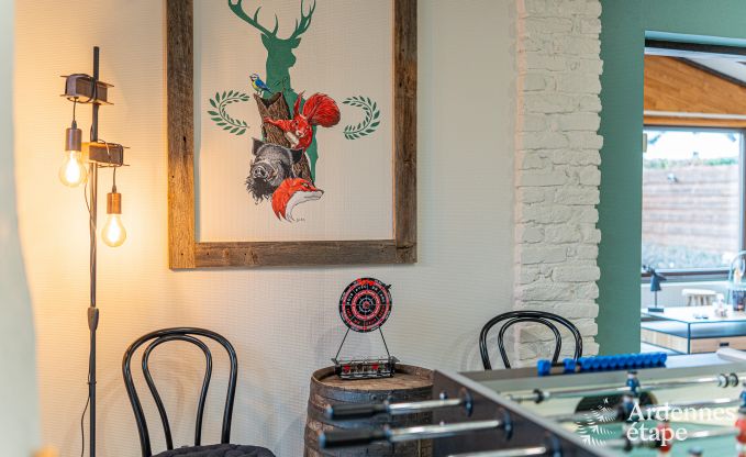 Modernes und komfortables Chalet in Tenneville f�r vier Personen - mit Sauna, privatem Garten und N�he zu Saint-Hubert