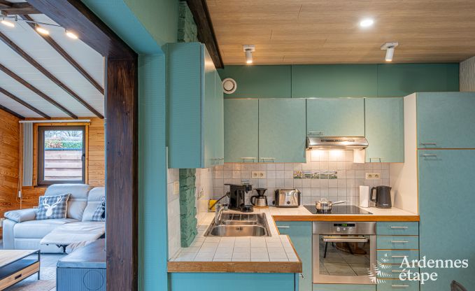 Modernes und komfortables Chalet in Tenneville f�r vier Personen - mit Sauna, privatem Garten und N�he zu Saint-Hubert