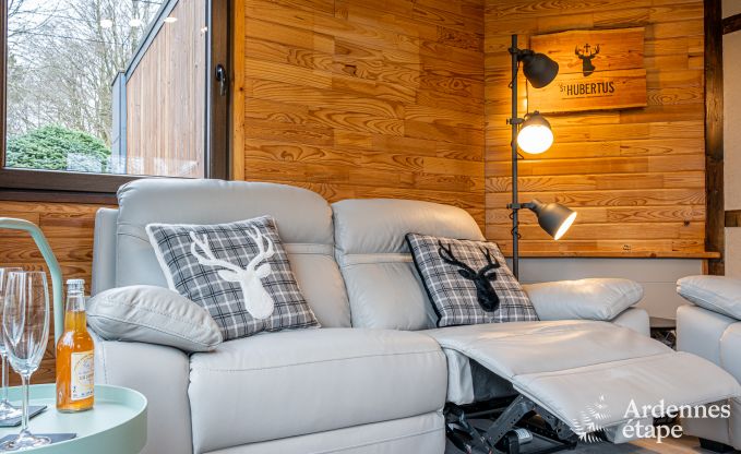 Modernes und komfortables Chalet in Tenneville f�r vier Personen - mit Sauna, privatem Garten und N�he zu Saint-Hubert