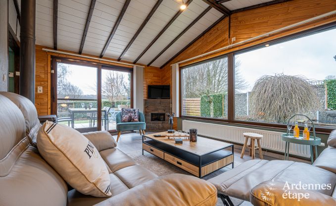 Modernes und komfortables Chalet in Tenneville f�r vier Personen - mit Sauna, privatem Garten und N�he zu Saint-Hubert