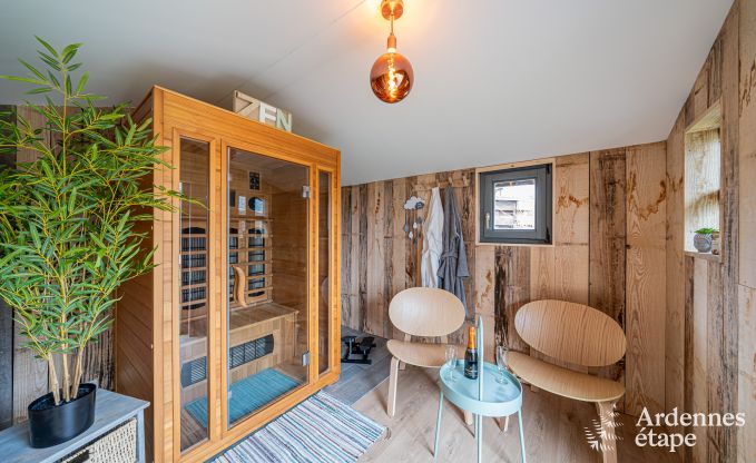 Modernes und komfortables Chalet in Tenneville f�r vier Personen - mit Sauna, privatem Garten und N�he zu Saint-Hubert