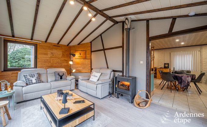 Modernes und komfortables Chalet in Tenneville f�r vier Personen - mit Sauna, privatem Garten und N�he zu Saint-Hubert