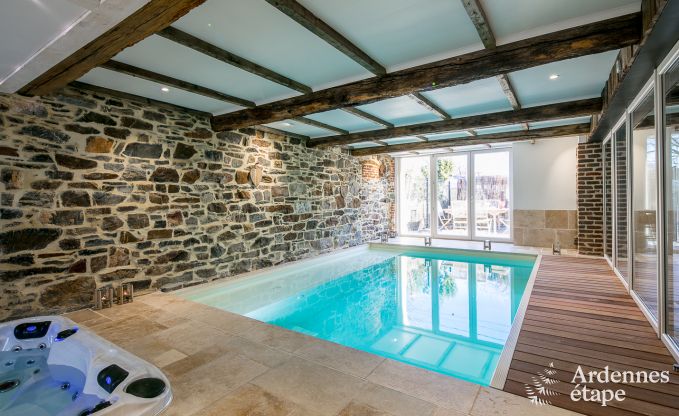 Ferienhaus Theux 6/8 Pers. Ardennen Schwimmbad Wellness