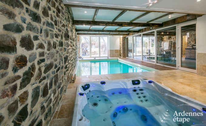 Ferienhaus Theux 6/8 Pers. Ardennen Schwimmbad Wellness