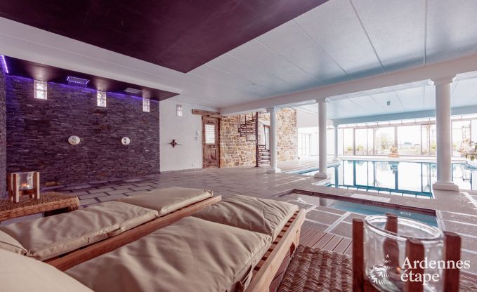 Luxusvilla Theux 2/5 Pers. Ardennen Schwimmbad Wellness