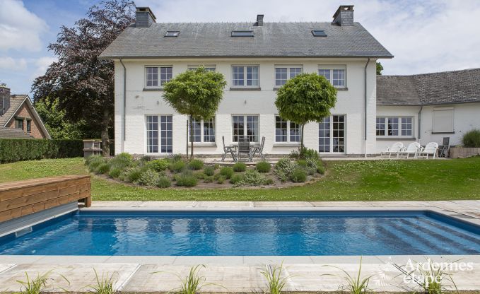 Luxusvilla Theux 9 Pers. Ardennen Schwimmbad Wellness