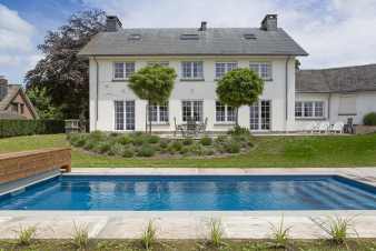 Luxusvilla für 9 Personen mit Garten-Swimmingpool und Wellness in Theux