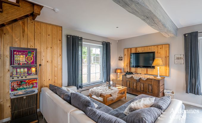 Luxusvilla Theux 12 Pers. Ardennen Schwimmbad Wellness