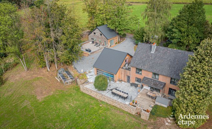 Luxusvilla Theux 12 Pers. Ardennen Schwimmbad Wellness