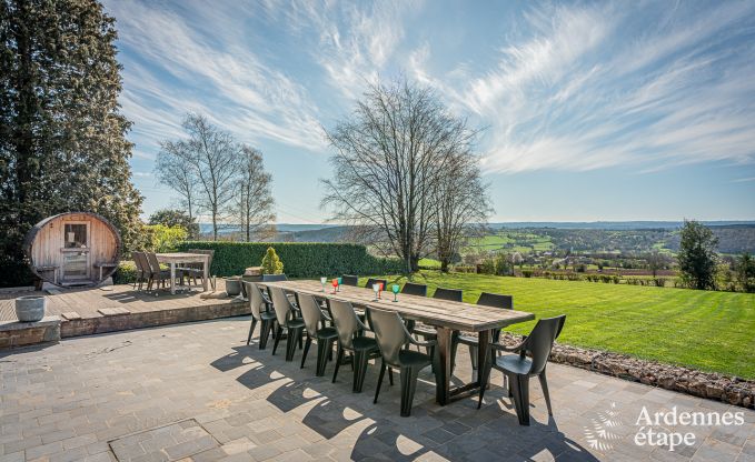 Luxusvilla Theux 12 Pers. Ardennen Schwimmbad Wellness