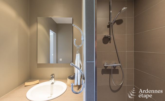 Gerumiges Ferienhaus fr 9 Personen in Tinlot mit 4 Schlaf- und Badezimmern, Schwimmbad, Privatgarten und Spielmglichkeiten