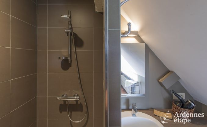 Gerumiges Ferienhaus fr 9 Personen in Tinlot mit 4 Schlaf- und Badezimmern, Schwimmbad, Privatgarten und Spielmglichkeiten