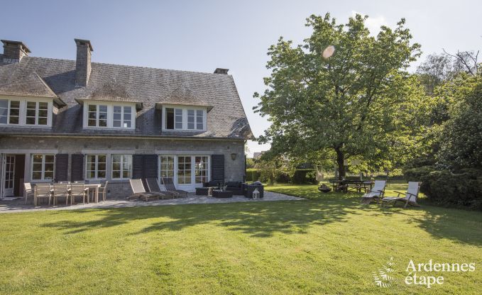 Gerumiges Ferienhaus fr 9 Personen in Tinlot mit 4 Schlaf- und Badezimmern, Schwimmbad, Privatgarten und Spielmglichkeiten