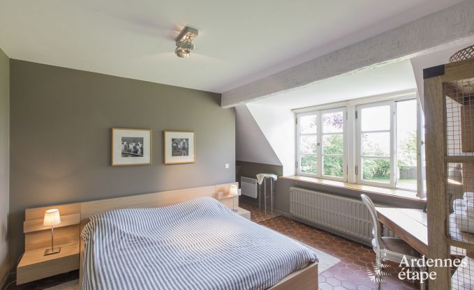 Gerumiges Ferienhaus fr 9 Personen in Tinlot mit 4 Schlaf- und Badezimmern, Schwimmbad, Privatgarten und Spielmglichkeiten