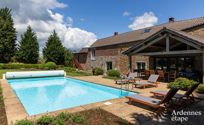 Ferienhaus Tinlot 2/4 Pers. Ardennen Schwimmbad