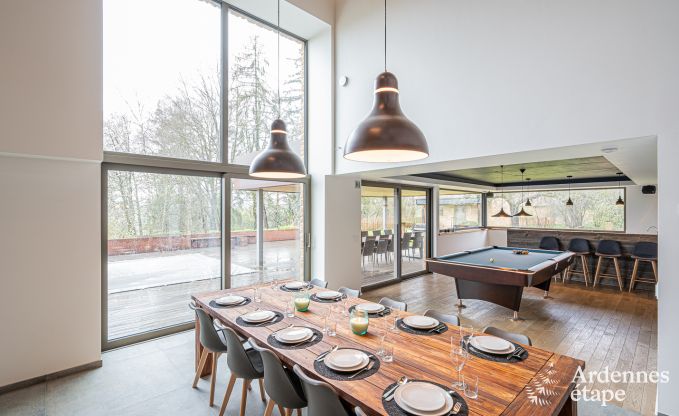 Luxusvilla Torgny 10 Pers. Ardennen Schwimmbad Behinderten gerecht