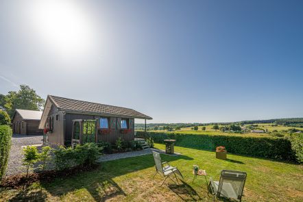 Chalet fr 2 Personen in Trois-Ponts mit Privatgarten, Terrasse und gesichertem Fahrradabstellplatz
