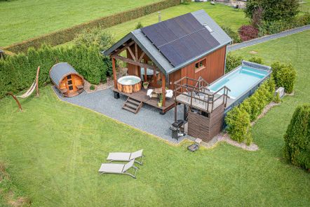 Romantisches Chalet in Trois-Ponts f�r eine Familie oder 4 Personen.