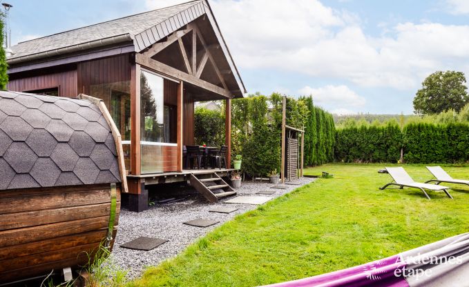Chalet Trois-Ponts 2/4 Pers. Ardennen Schwimmbad Wellness