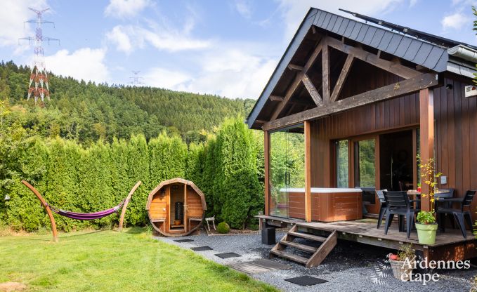 Chalet Trois-Ponts 2/4 Pers. Ardennen Schwimmbad Wellness