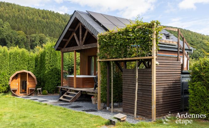 Chalet Trois-Ponts 2/4 Pers. Ardennen Schwimmbad Wellness