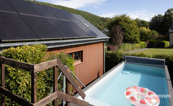 Chalet Trois-Ponts 2/4 Pers. Ardennen Schwimmbad Wellness