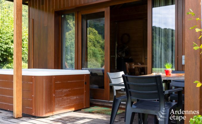 Chalet Trois-Ponts 2/4 Pers. Ardennen Schwimmbad Wellness