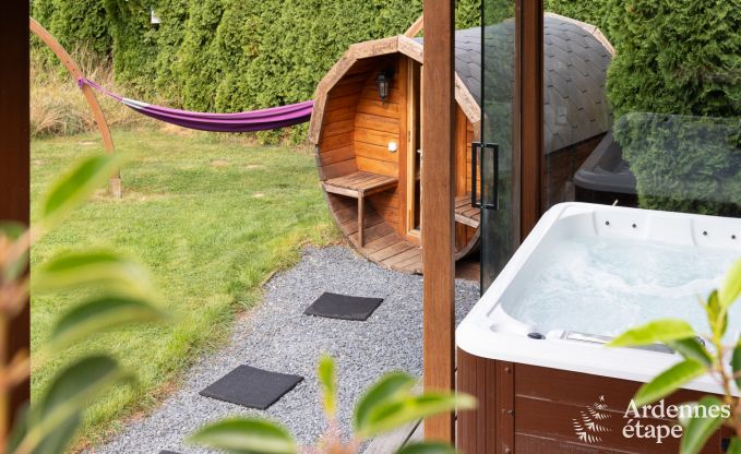 Chalet Trois-Ponts 2/4 Pers. Ardennen Schwimmbad Wellness