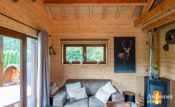 Chalet Trois-Ponts 2/4 Pers. Ardennen Schwimmbad Wellness