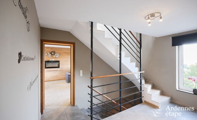 Ferienhaus in Trois-Ponts fr 8 Personen mit Sauna, Spielzimmer und Privatgarten