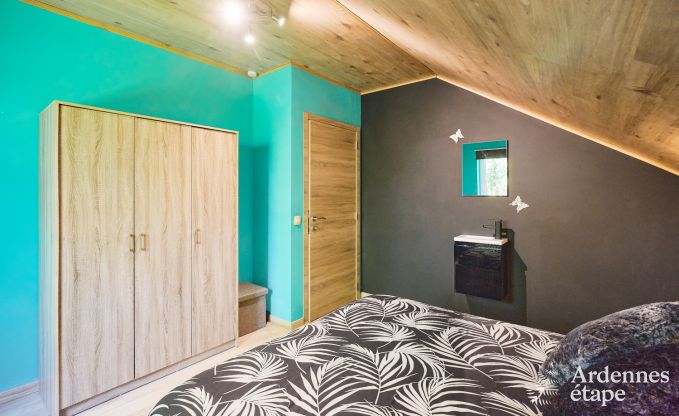 Ferienhaus in Trois-Ponts fr 8 Personen mit Sauna, Spielzimmer und Privatgarten