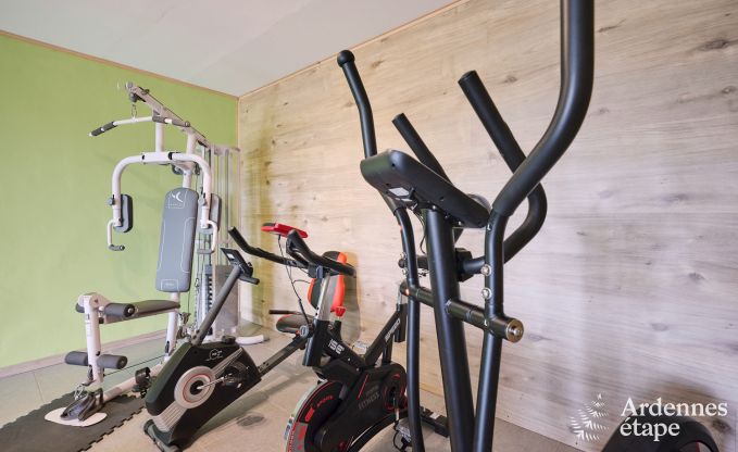 Ferienhaus in Trois-Ponts fr 8 Personen mit Sauna, Spielzimmer und Privatgarten