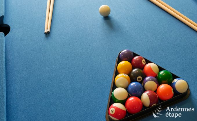 Ferienhaus in Trois-Ponts fr 8 Personen mit Sauna, Spielzimmer und Privatgarten