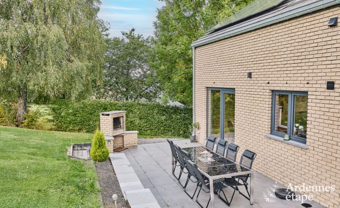 Ferienhaus in Trois-Ponts fr 8 Personen mit Sauna, Spielzimmer und Privatgarten