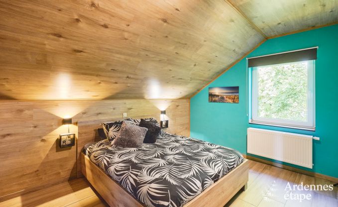 Ferienhaus in Trois-Ponts fr 8 Personen mit Sauna, Spielzimmer und Privatgarten