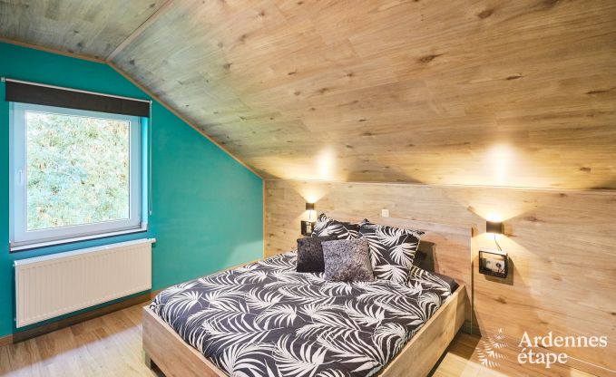Ferienhaus in Trois-Ponts fr 8 Personen mit Sauna, Spielzimmer und Privatgarten