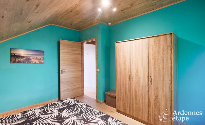 Ferienhaus in Trois-Ponts fr 8 Personen mit Sauna, Spielzimmer und Privatgarten