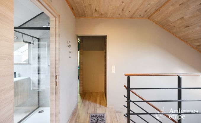 Ferienhaus in Trois-Ponts fr 8 Personen mit Sauna, Spielzimmer und Privatgarten