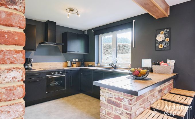 Ferienhaus in Trois-Ponts fr 8 Personen mit Sauna, Spielzimmer und Privatgarten