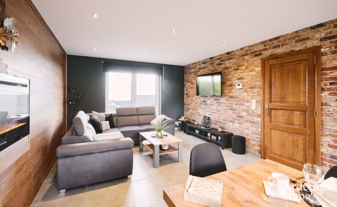 Ferienhaus in Trois-Ponts fr 8 Personen mit Sauna, Spielzimmer und Privatgarten