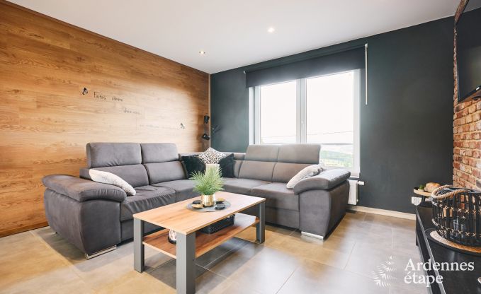 Ferienhaus in Trois-Ponts fr 8 Personen mit Sauna, Spielzimmer und Privatgarten