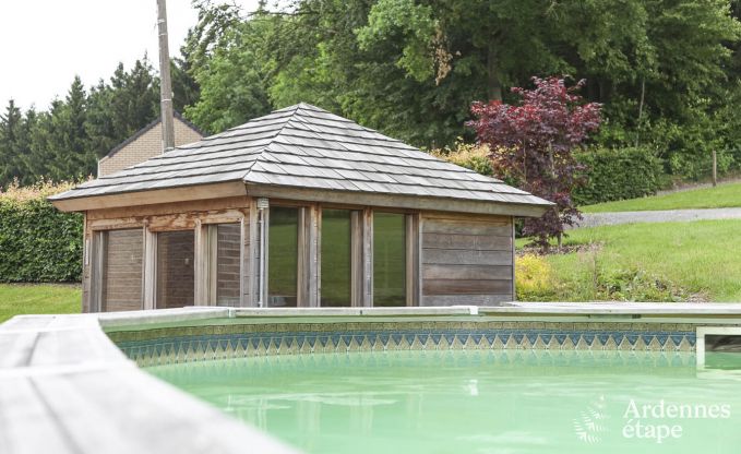Ferienhaus für 6 Pers. mit Swimmingpool im Garten in herrlicher Lage in Trois-Ponts