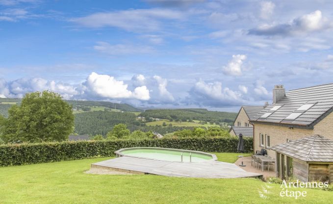 Ferienhaus Trois-Ponts 6 Pers. Ardennen Schwimmbad Wellness