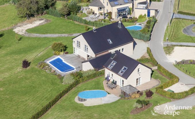 Ferienhaus Trois-Ponts 6 Pers. Ardennen Schwimmbad Wellness