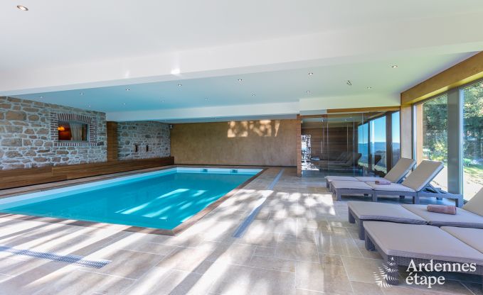 Ferienhaus Trois-Ponts 10 Pers. Ardennen Schwimmbad Wellness