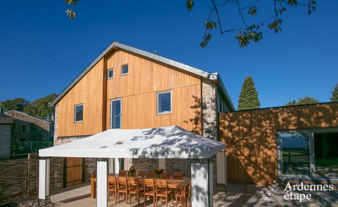 Ferienhaus Trois-Ponts 10 Pers. Ardennen Schwimmbad Wellness