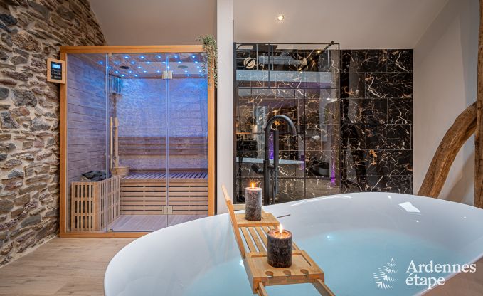 Charmante Ferienwohnung mit Sauna in Trois-Ponts