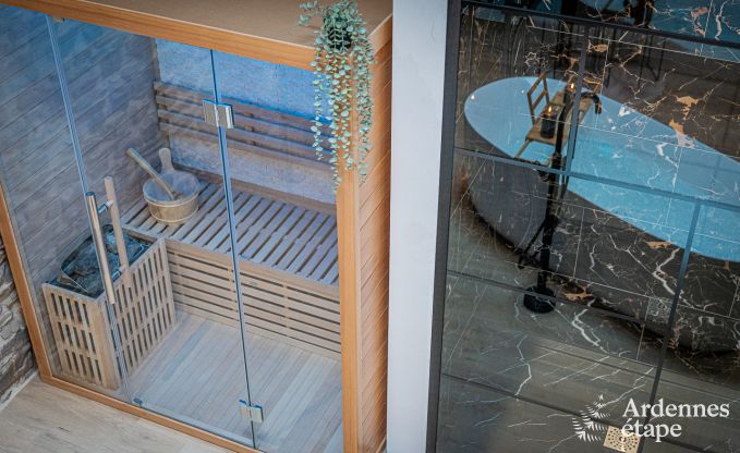 Charmante Ferienwohnung mit Sauna in Trois-Ponts