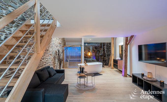 Charmante Ferienwohnung mit Sauna in Trois-Ponts